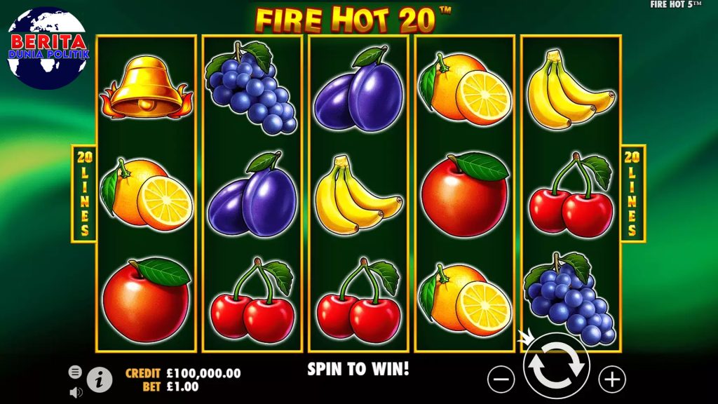 Fire Hot 20: Buah Berapi yang Membawa Kemenangan Besar!