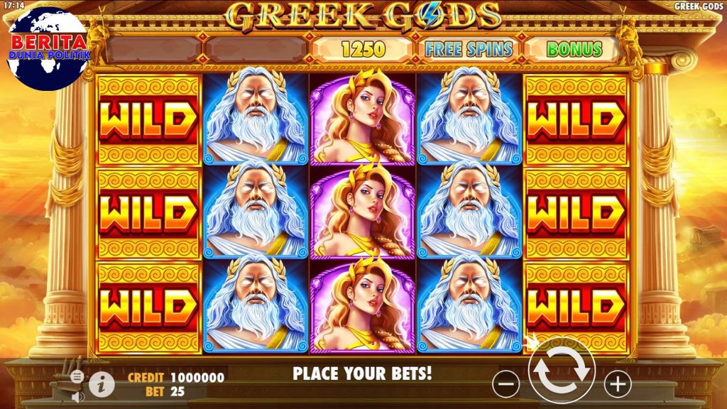 Slot Greek Gods Olympus Menyapa Pemain di Situs Bandar Online