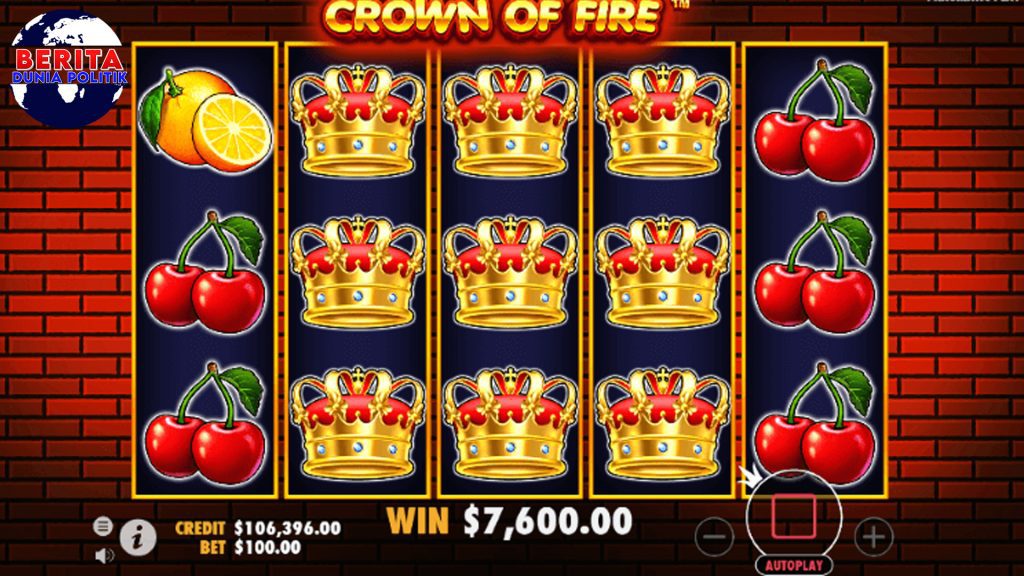 Main Crown of Fire di Cnnslot dengan Link Login Slot Gacor