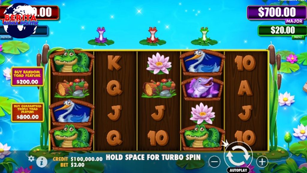 Tiny Toads: Kolam Kecil dengan Potensi Hadiah Besar Mempesona
