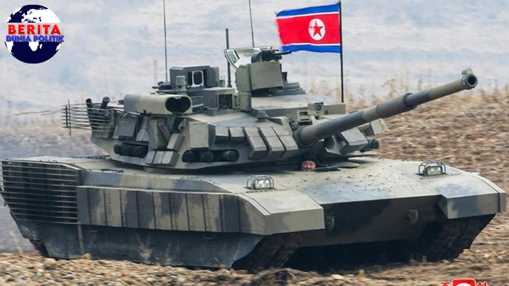 Kim Jong Un Tunjukkan Kekuatan Pantau Langsung Tank Baru!