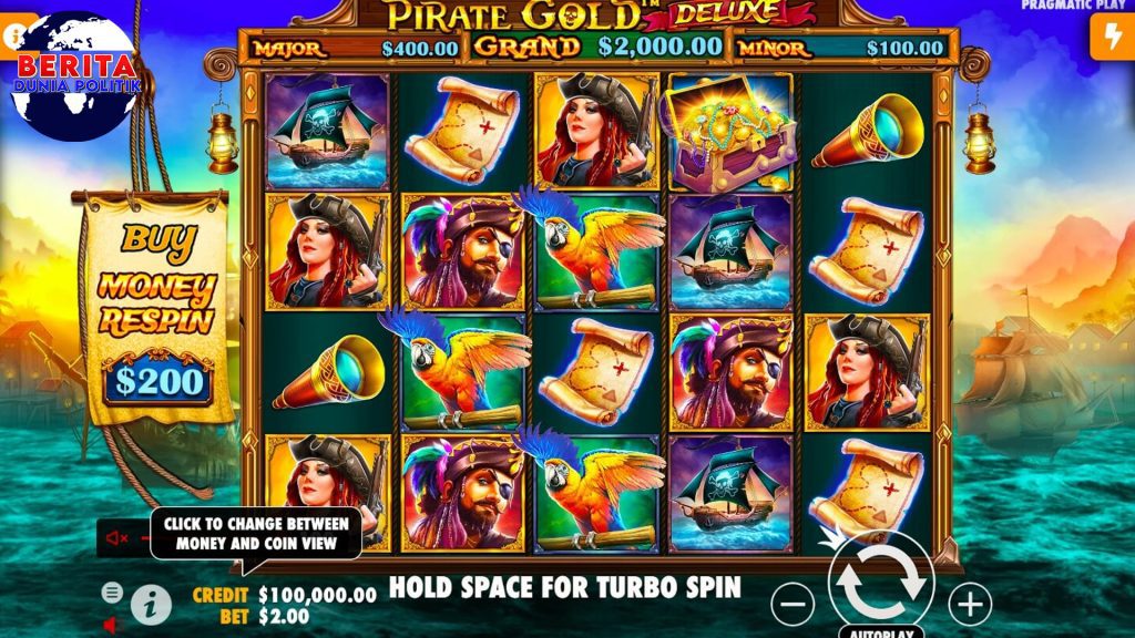 Pirate Gold Deluxe Rtp8000 Aksi Bajak Laut Bikin Greget!