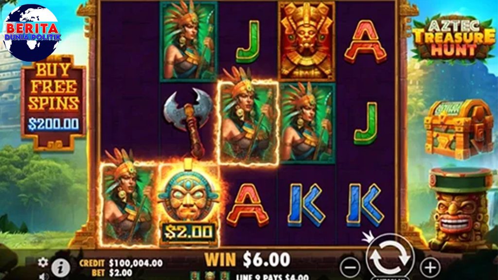 Slot Maxwin Aztec Treasure Hunt Paling Asik di Cnnslot!
