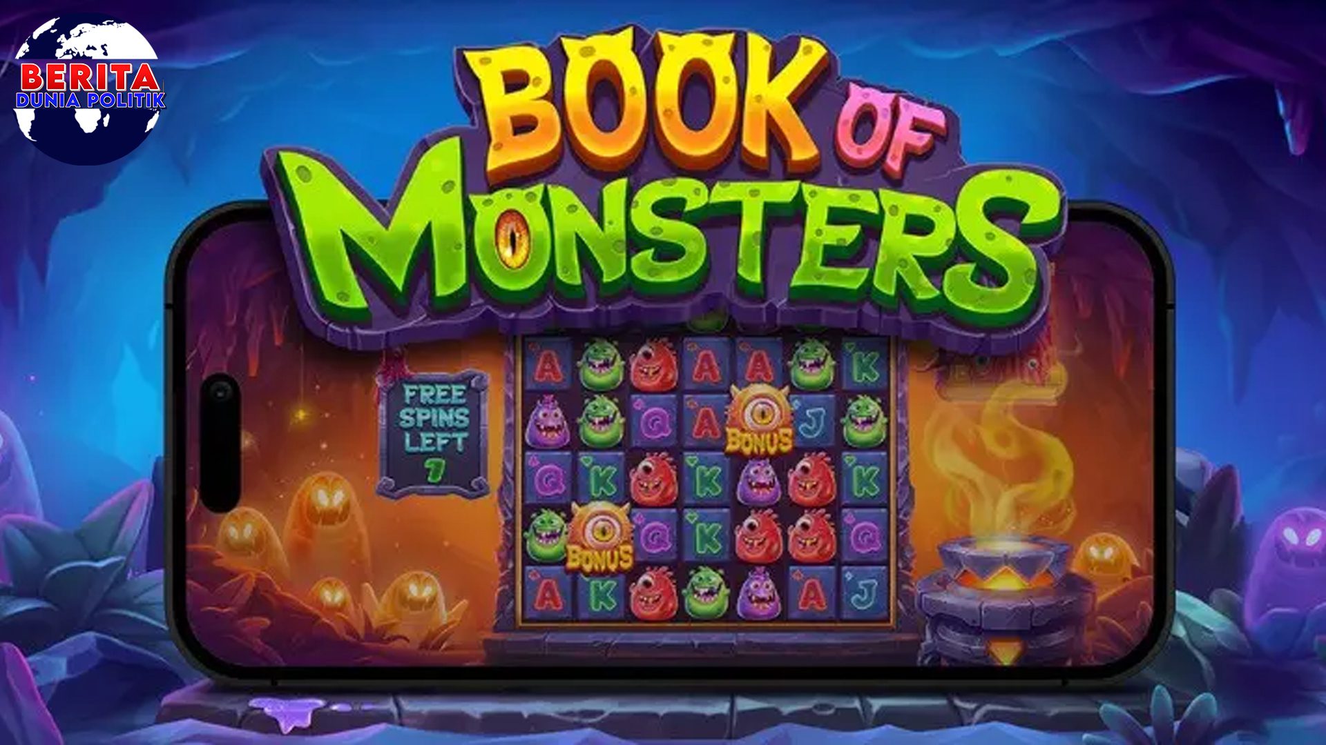 RUBY8000 Tawarkan Slot Book of Monsters Tanpa Ampun!