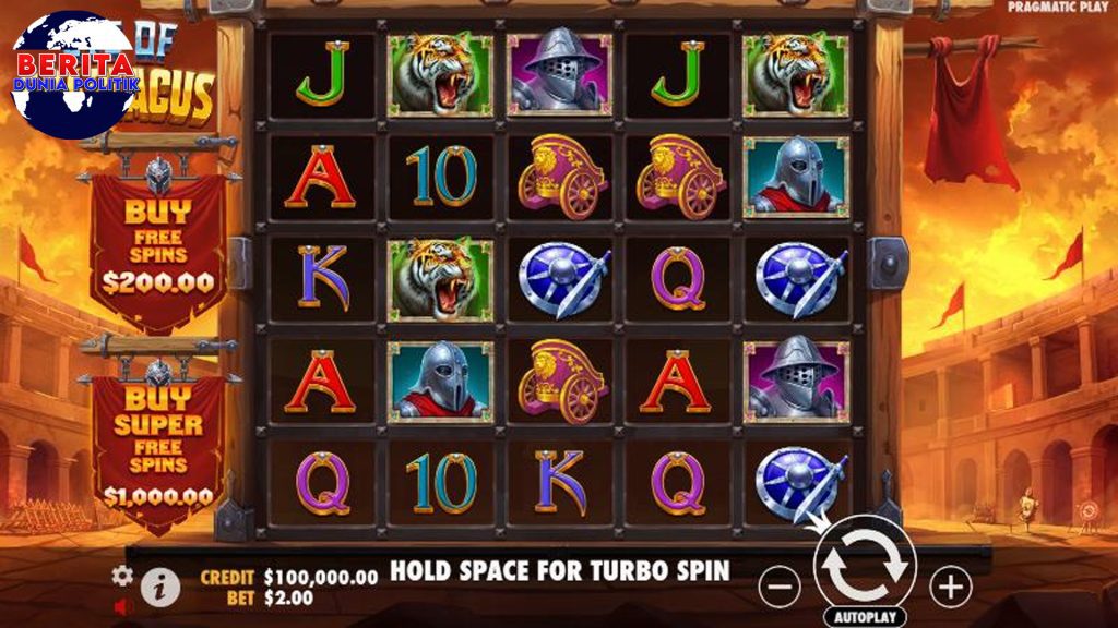 Buktikan Nyali di Slot Eye of Spartacus Bareng Ruby8000!