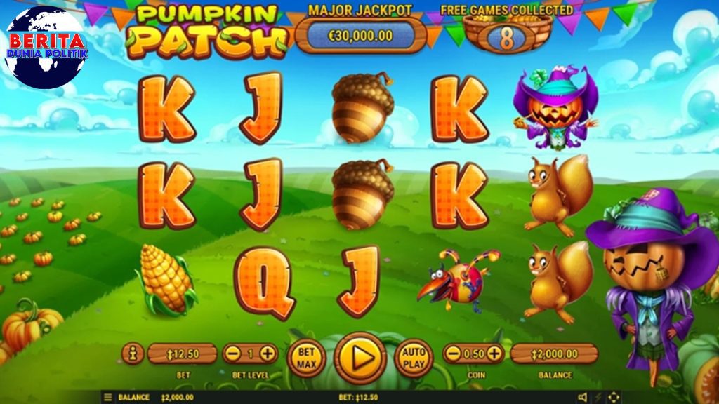 WD 100x Modal di Slot Online Pumpkin Patch Ruby8000!