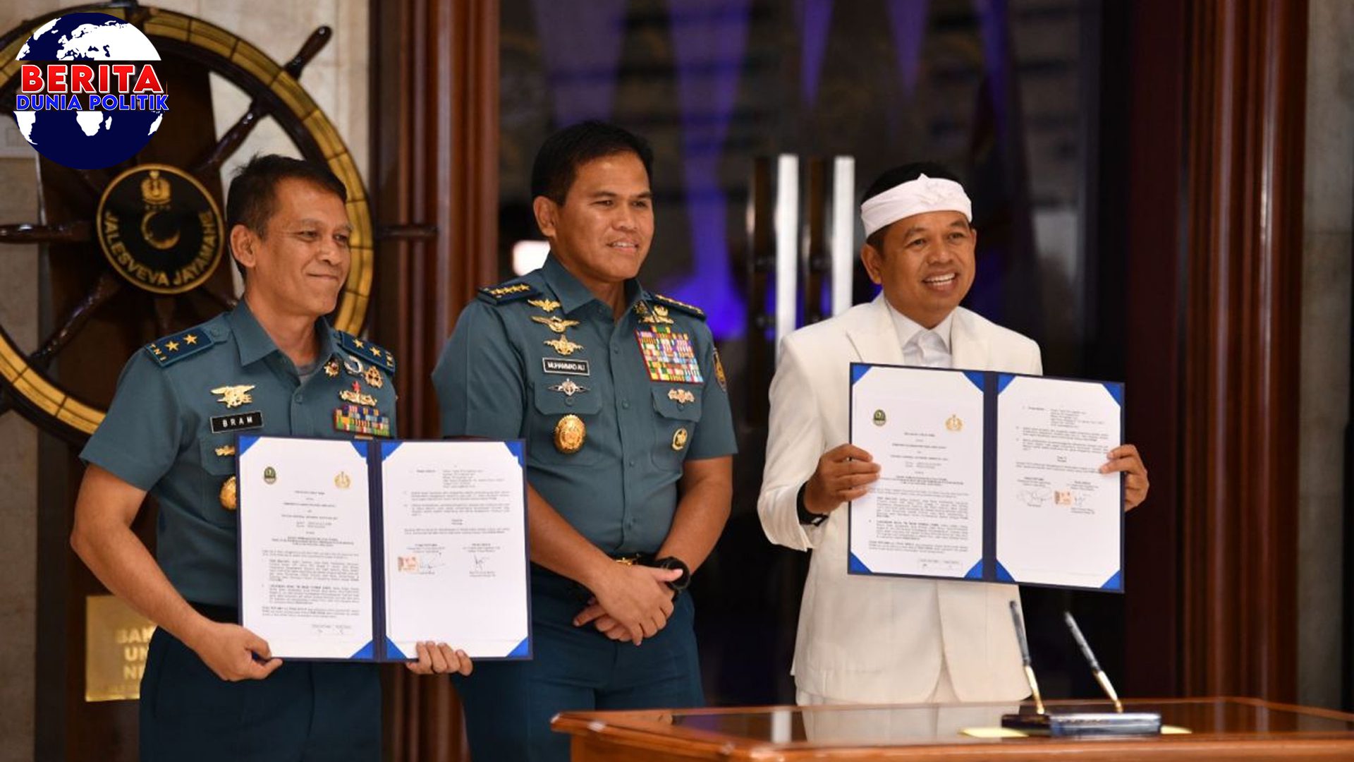 Korps Marinir TNI AL Turun Tangan Bina Siswa Kurang Disiplin!