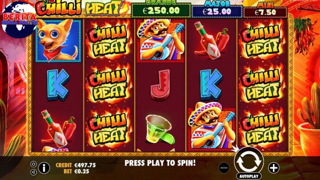 Slot Chilli Heat di Rtp8000 Dijamin Bikin Keringat Duit!