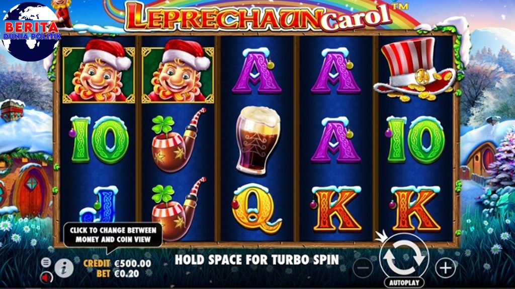 Rp8000 Daftar Tarian Bonus di Leprechaun Carol Slot!