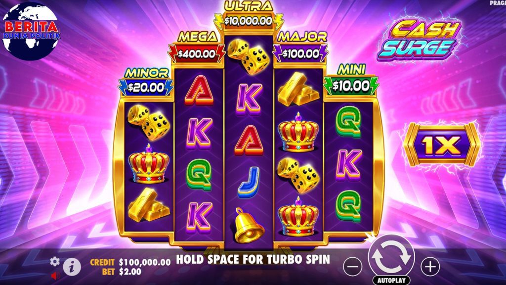 Cnnslot Keunggulan Grafis & Gameplay2 Slot Cash Surge!