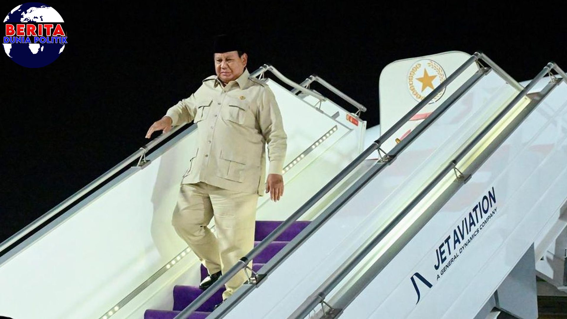 Prabowo Tiba2 Tanah Air, Sambutan Memukau Gibran dan Dasco