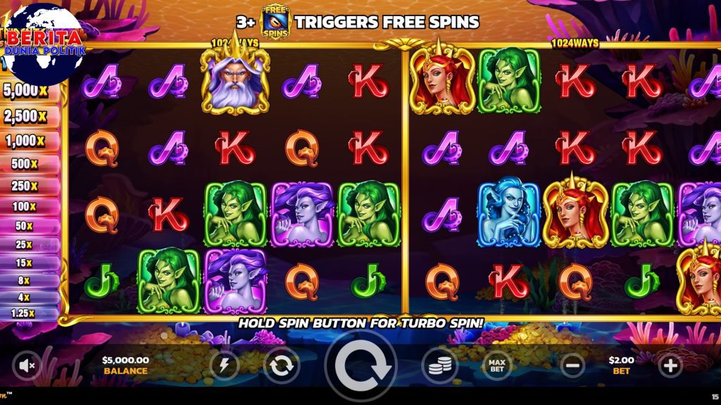 Cnnslot Misteri Slot 15 Tridents yang Mengguncang!