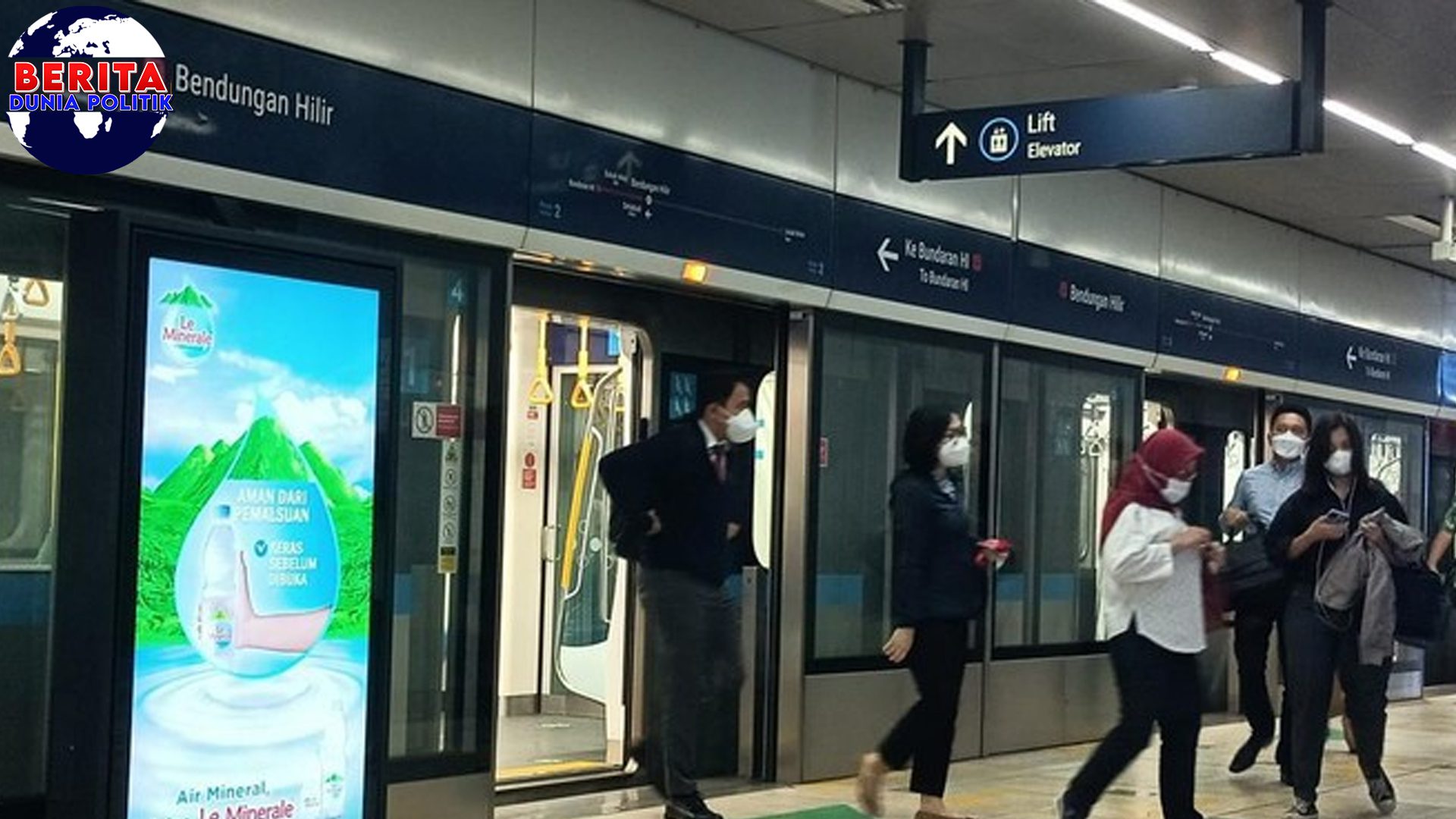 MRT Istora Mandiri Baru Dibuka Kembali 2 Layanan Pulih