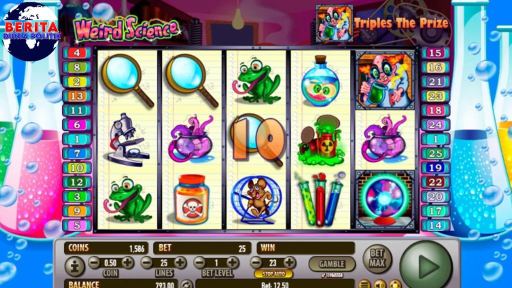 Weird Science 1 Game Digital Penuh Eksperimen Gila