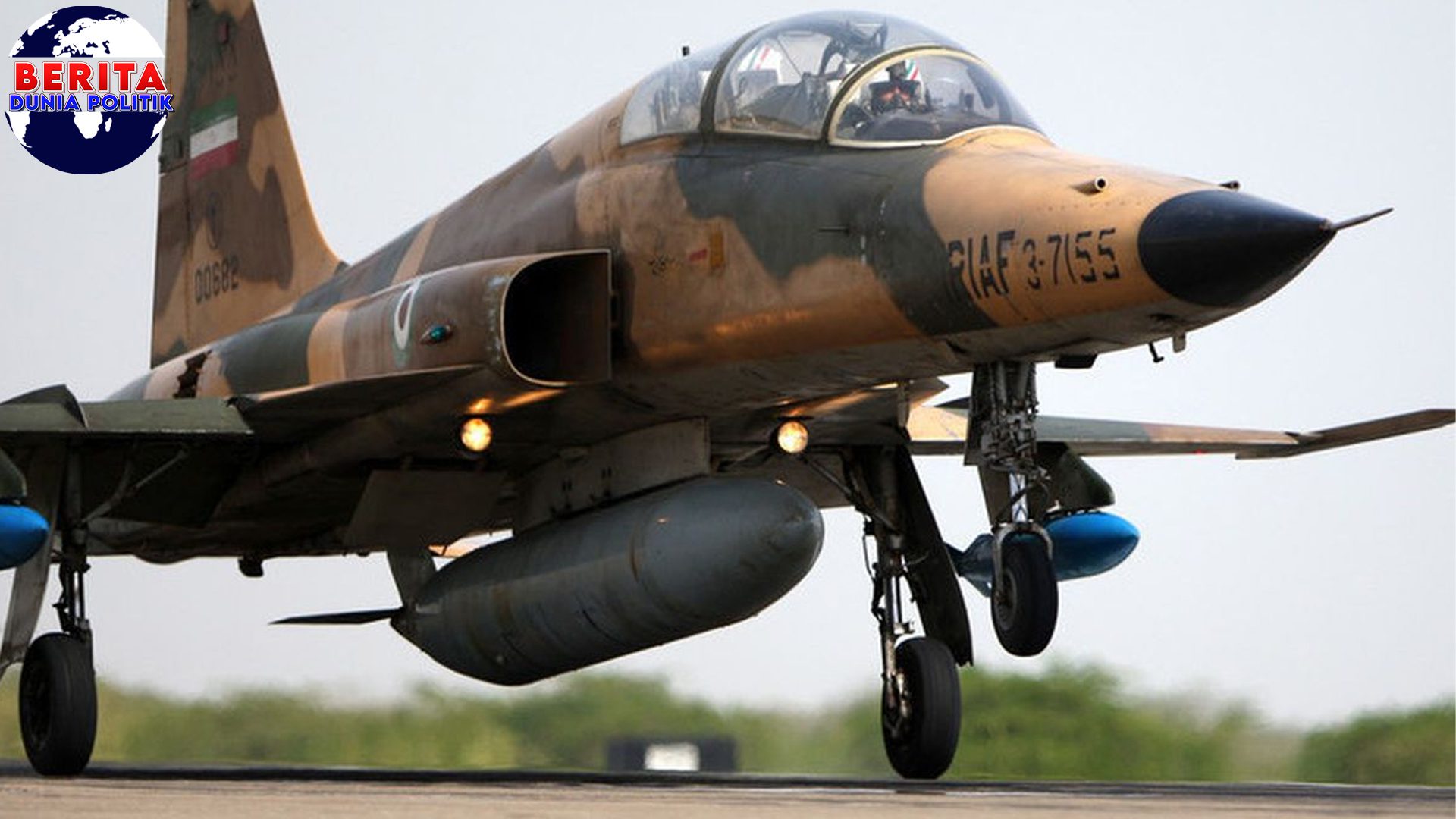 Langit Iran Akui Dipenuhi Jet Tempur: F-5 Hingga Chengdu