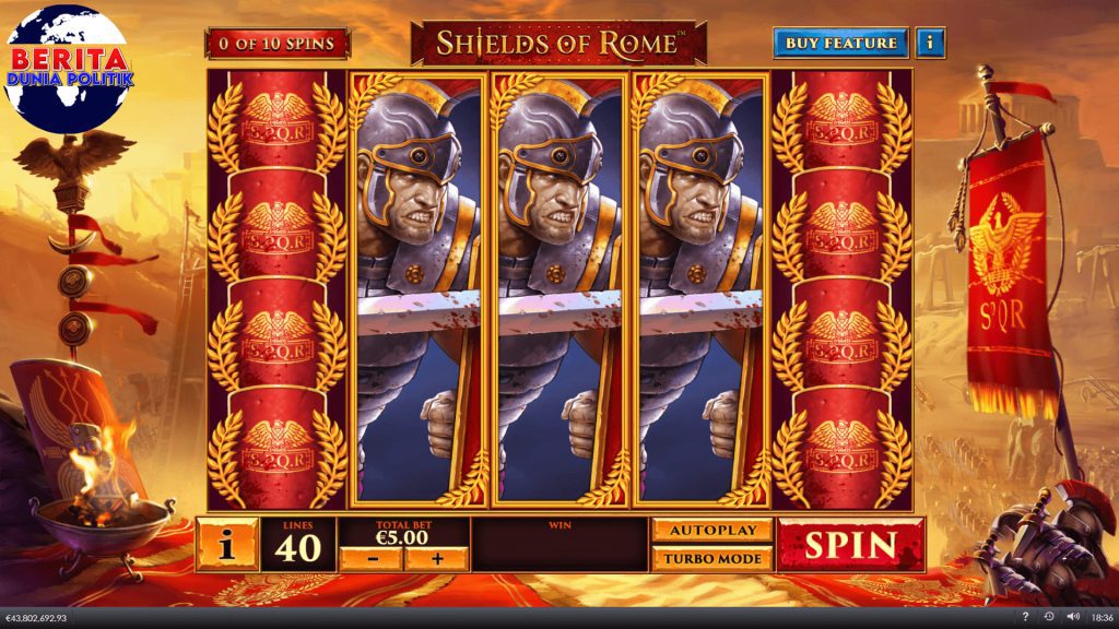 Ruby8000 Slot Shields of Rome Kini Lebih Baru