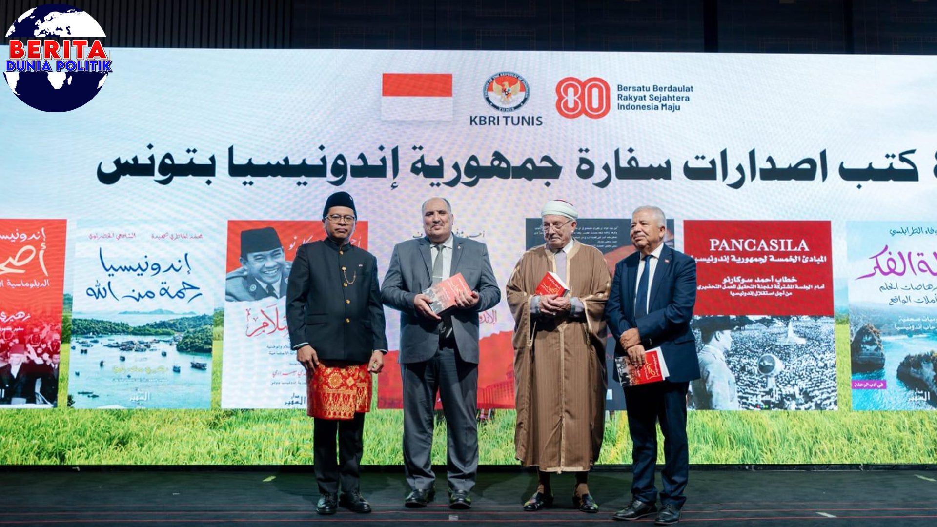 65 Tahun Diplomasi KBRI Tunis Gelar Perayaan Baru