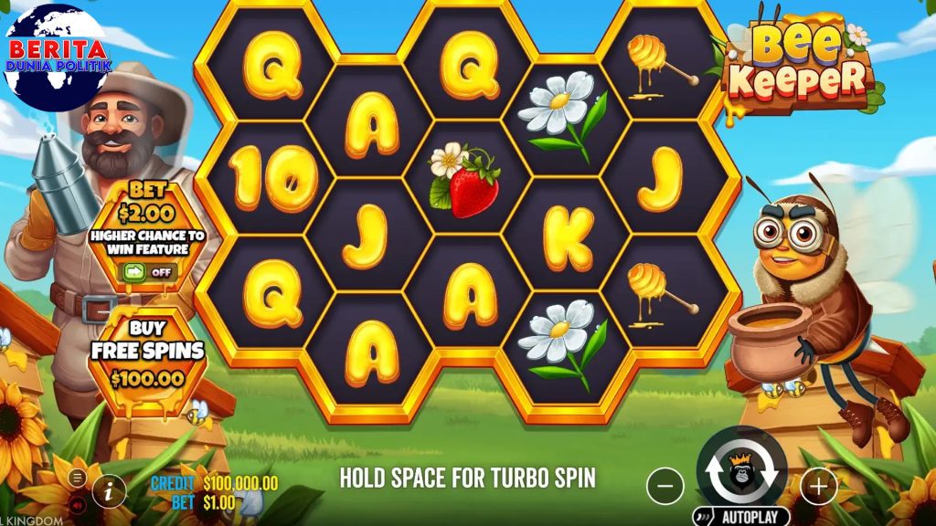 Slot Online Bee Keeper 6 Sarang Lebah Penuh Bonus!