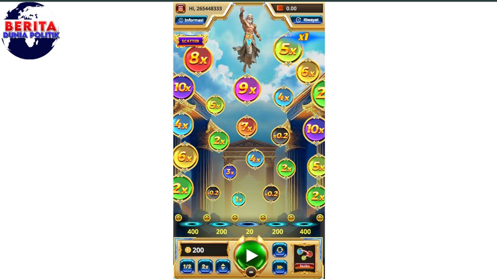Bounceball Olympus & RTP8000 Kombinasi Gacor Terbaik