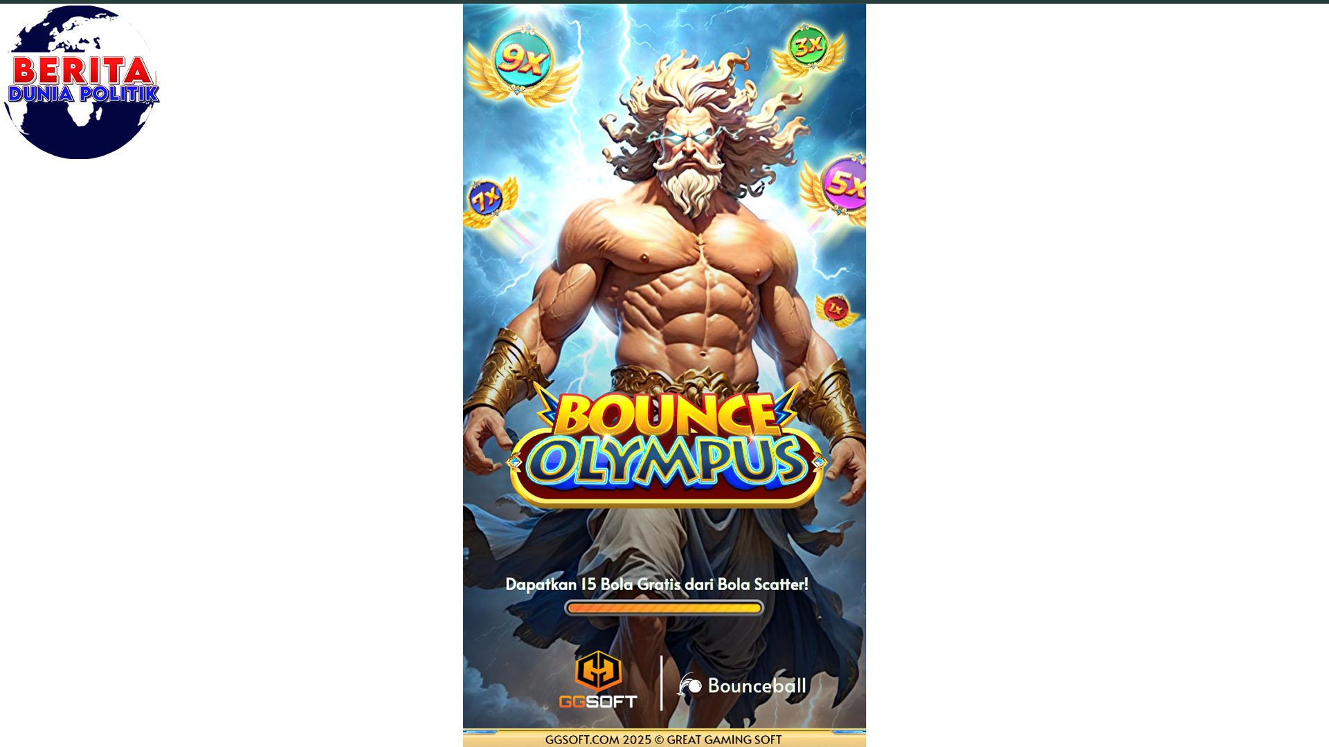 Bounceball Olympus & RTP8000 Kombinasi Gacor Terbaik
