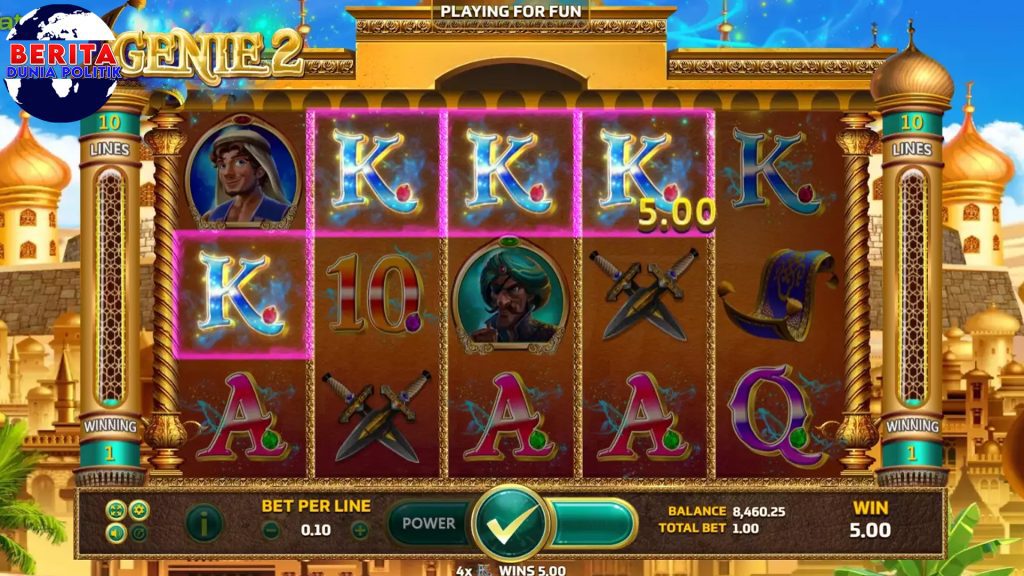 Ruby8000 Buka Portal Bonus di Genie 2 Game