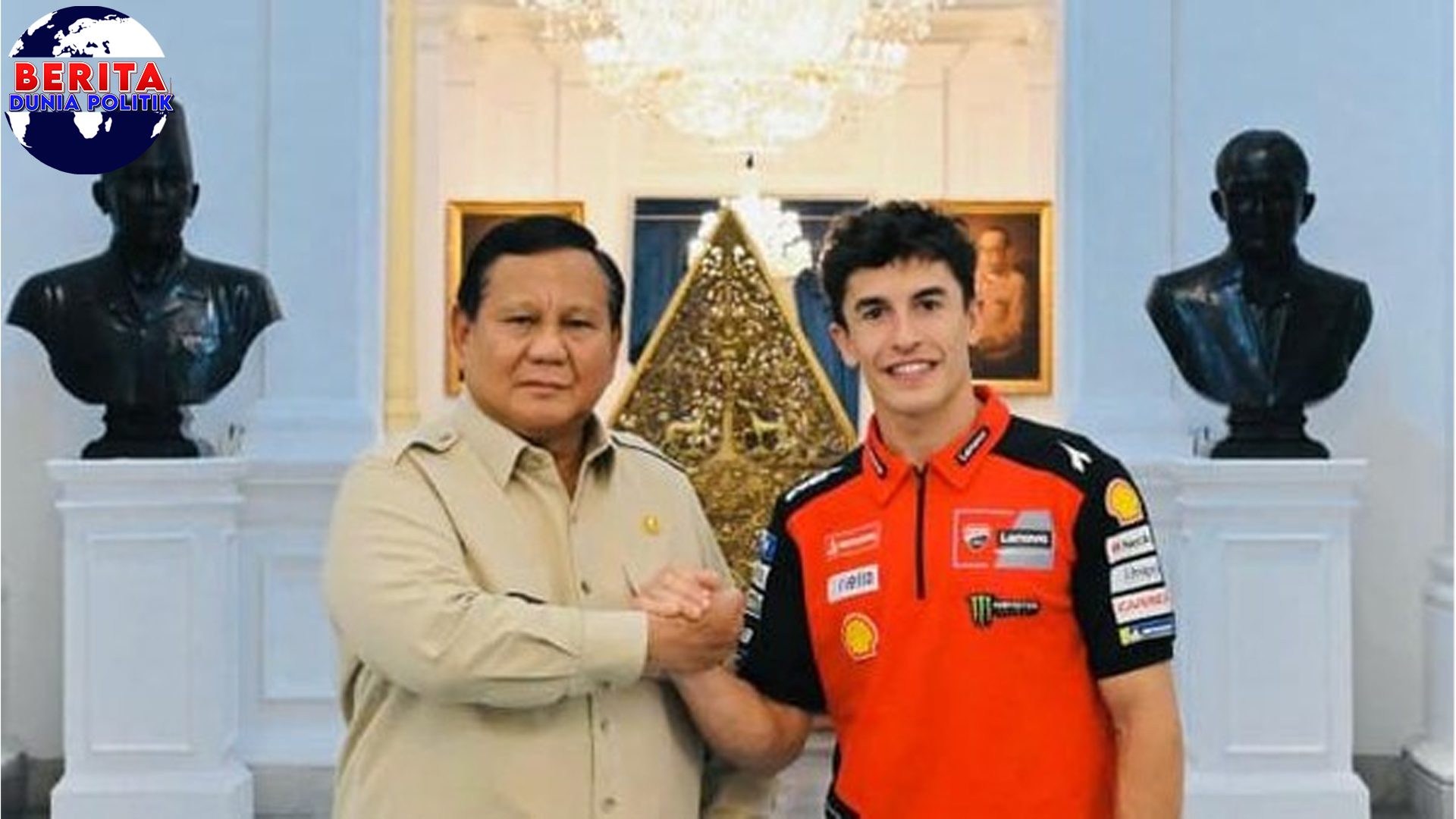 MotoGP Mandalika 2025 Márquez Temui Baru Prabowo