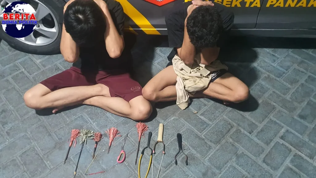 Polisi Gagalkan Tawuran 2 Remaja Penuh Busur