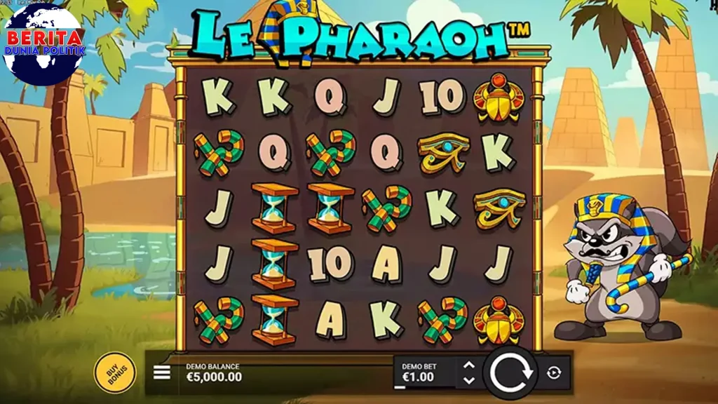 Le Pharaoh Slot777 Bukan Sembarang Lucu, Iki Lho Mesir!