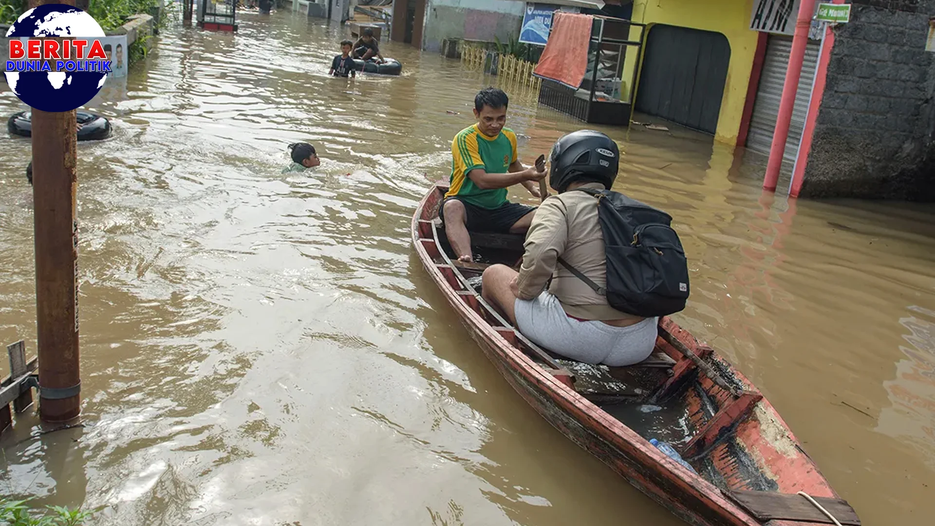Bandung Kena Banjir Lagi, 6 Kecamatan Tergenang Heboh