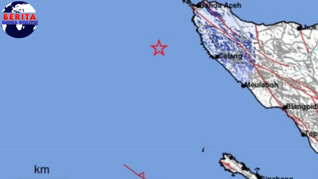 Aceh Jaya Terasa baru Gempa M 4,6, Warga Berlari Diri