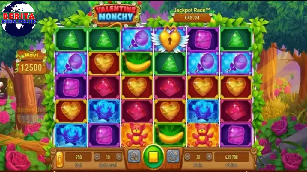 Valentine Monchy Game Romantis dan 1 Hati Berdebar
