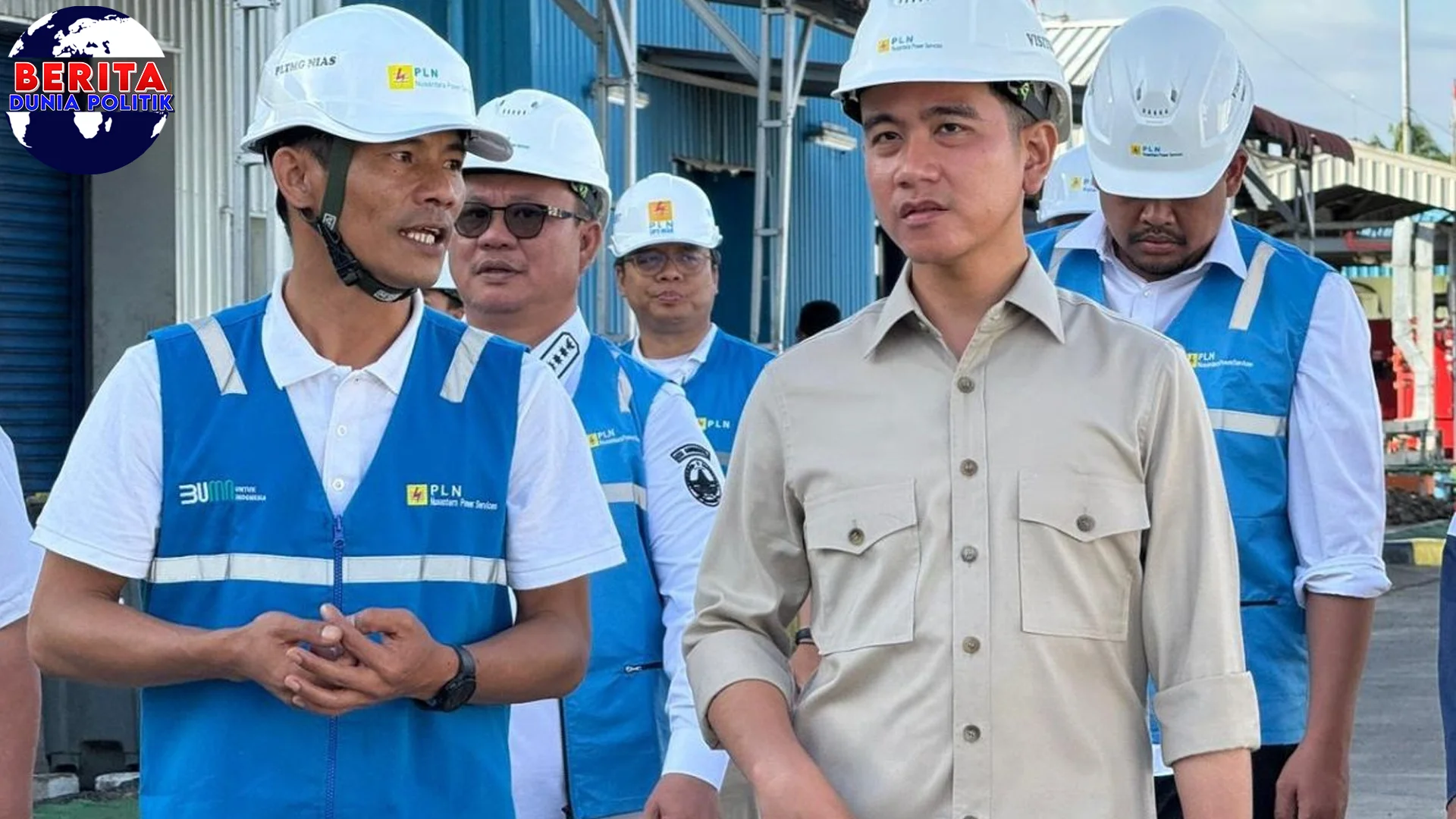 Gibran Turun PLTMG Nias Siap Terangi 1 Libur Natal!