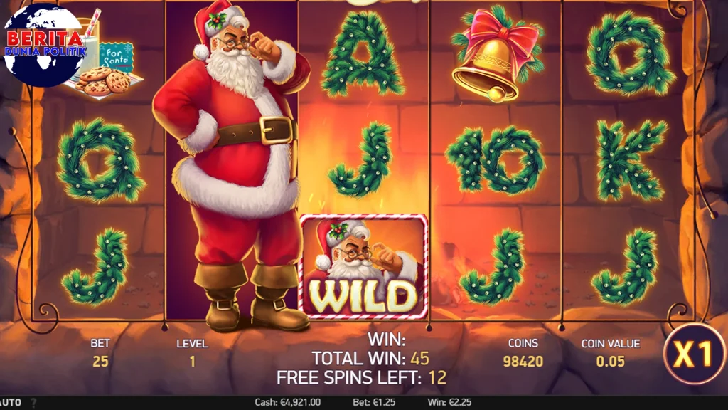 Santa Claus: Game dalam 23 Konten Paling Banyak