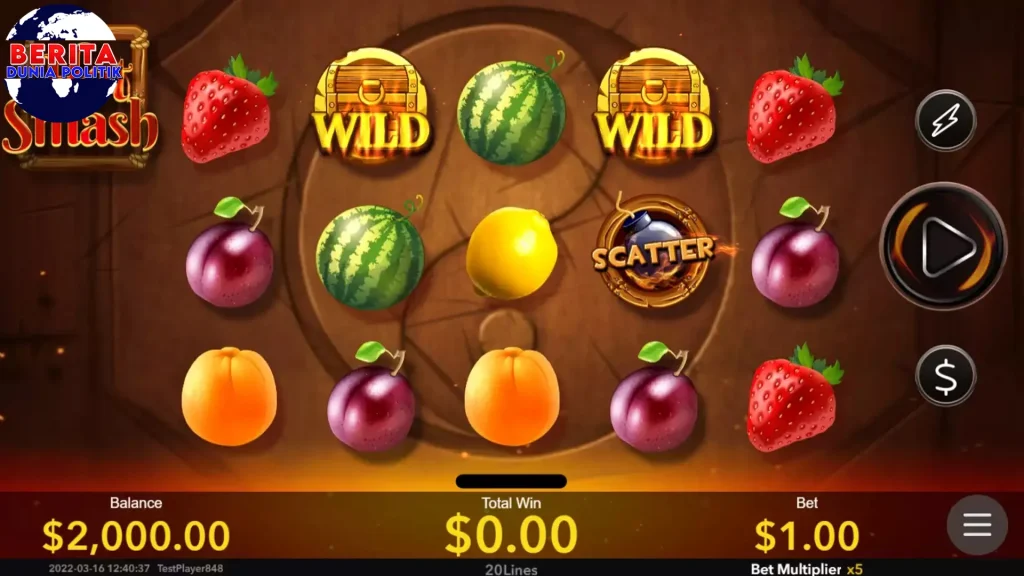 Hot Smash Game Bronzite Coklat Kuat 4x Gempur