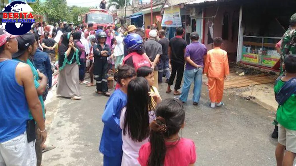 Kebakaran baru Pasar Mega Legenda Batam: 11 Kios Hangus!