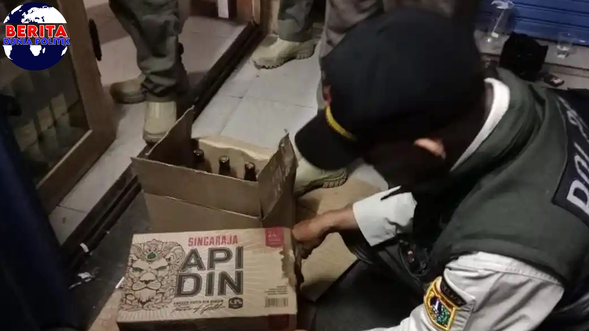 Operasi Miras Jaksel 2026: Ratusan Botol Ilegal Penuh