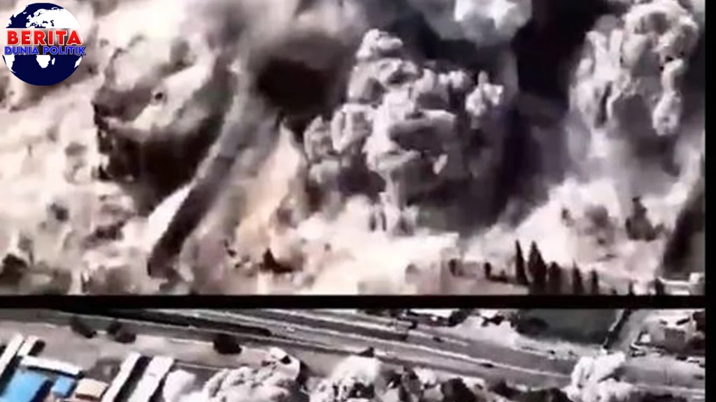 AS Israel Hancurkan 1 Markas Garda Iran, Video Beredar!