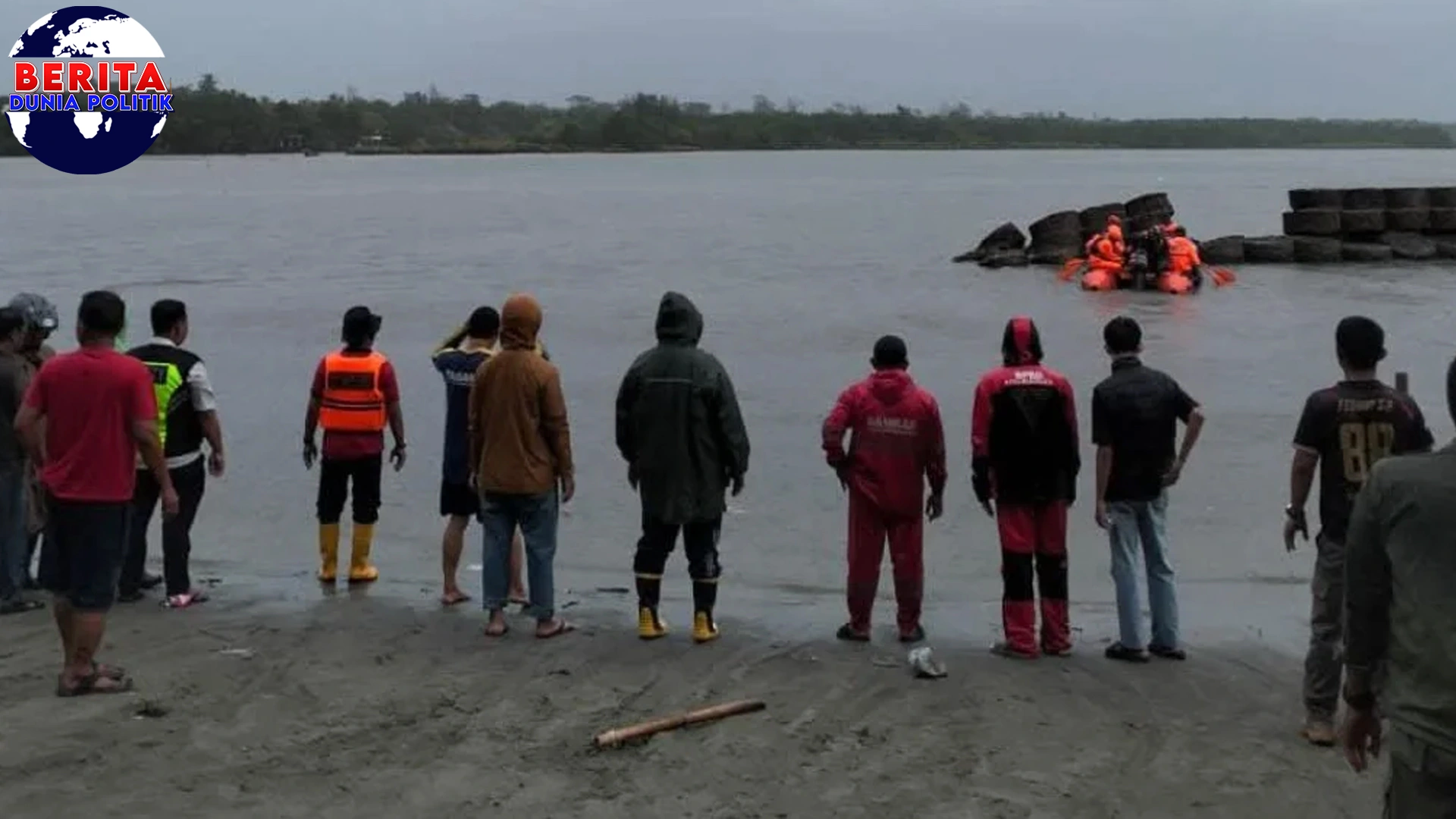 1 Nelayan Hilang Usai Baru Kapal Karam di Bengkulu