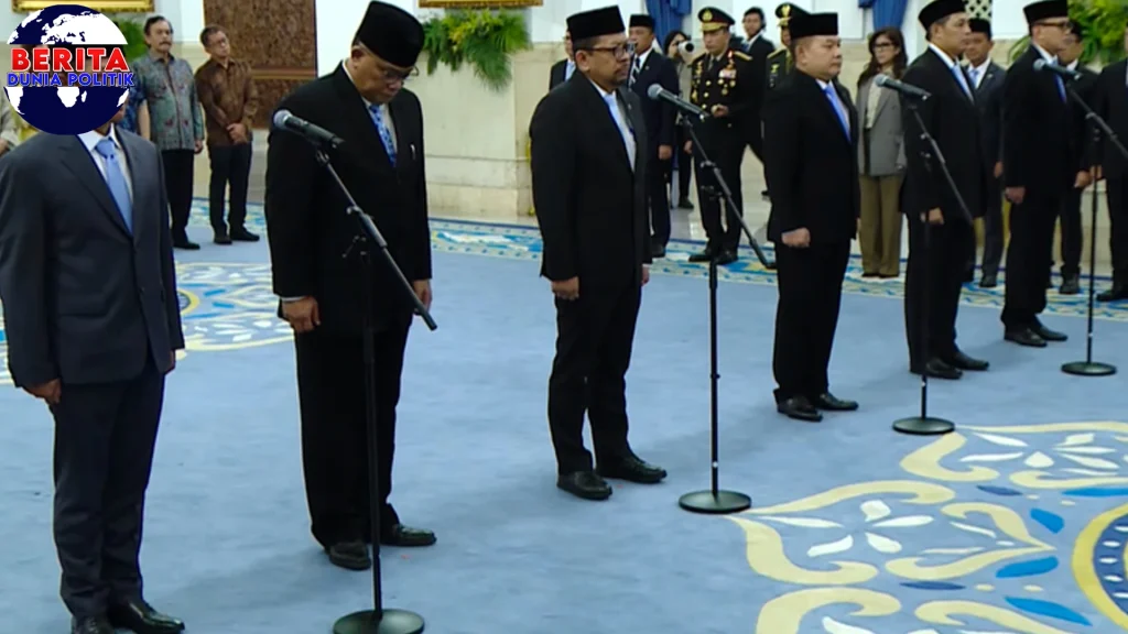 Reshuffle Kabinet Prabowo Lantik 6 Pejabat Baru