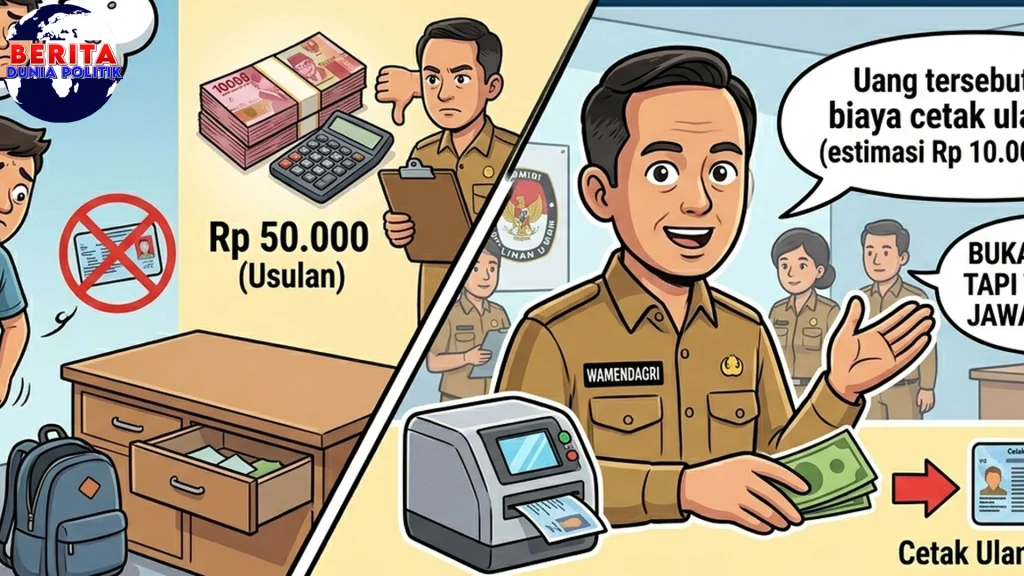 Tarif KTP Hilang Langkah 69 Strategis Negara Timbang