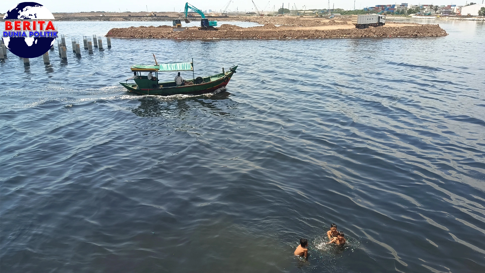 2 Nelayan Cilincing Demo di Laut, Proyek Tutup Resmi!